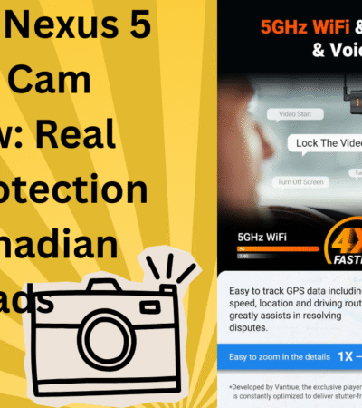 Vantrue Nexus 5 Dash Cam