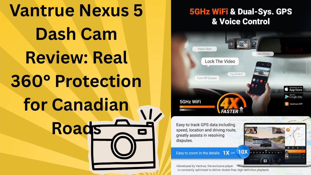 Vantrue Nexus 5 Dash Cam